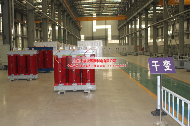 白银2500KVA干式变压器